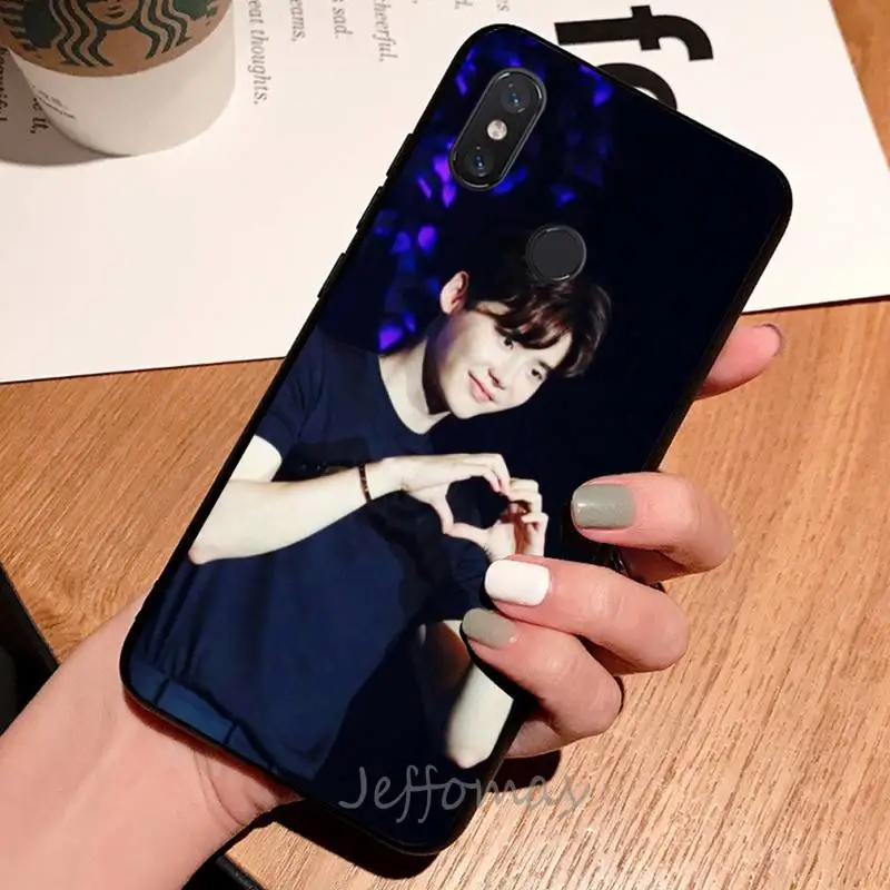 

Lee Jong Suk Korean actor Phone Case For Xiaomi Redmi note 7 8 9 t max3 s 10 pro lite luxury design shell funda