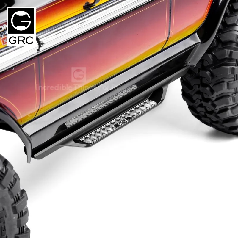 GRC Универсальная металлическая педаль бокового бампера для 1/10 RC гусеничного