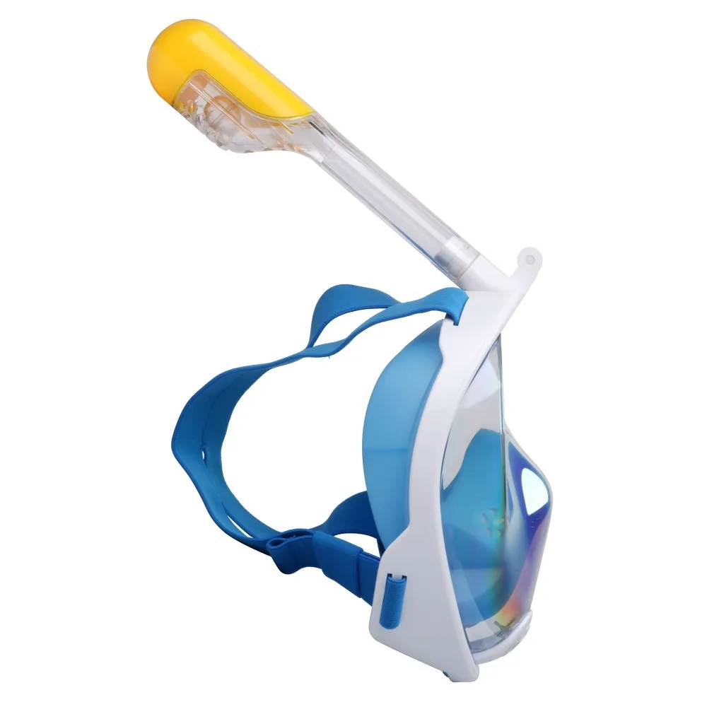 Спортивная маска для подводного плавания на все лицо незапотевающая | Спорт и