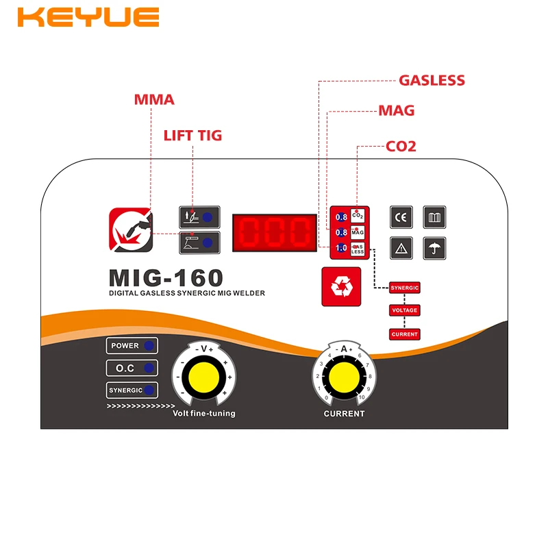 Сварочный аппарат KEYUE 3 в 1 220 А В|Приборы для MIG-сварки| |