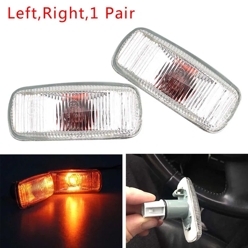 1 шт. 2 автомобильные фары переднее крыло лампа боковые указатели поворота для Jeep