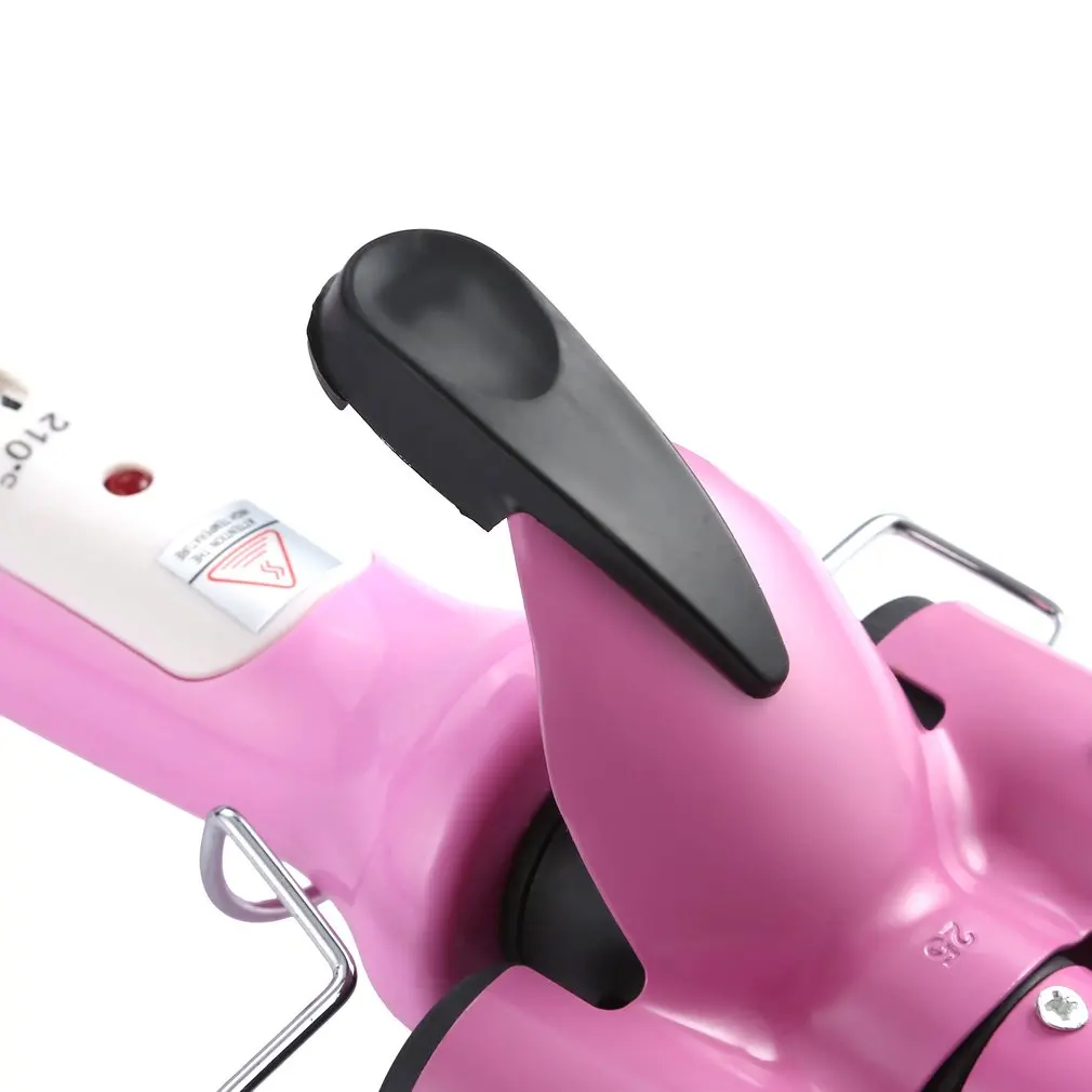 Щипцы для завивки волос с тремя цилиндрическими керамическими завитками