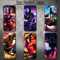 mobile legends phone case for redmi 5 5plus 6 pro 6a s2 4x go 7a 8a 7 8 9 k20 case