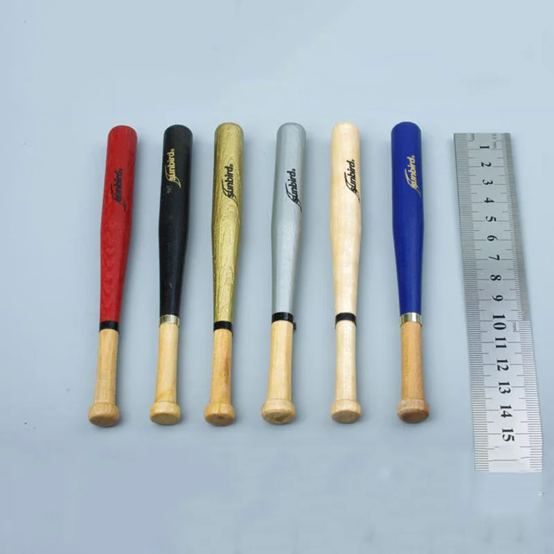 Модель бейсбольной биты в масштабе 1/6 Кукольное оружие для экшн-фигурки 12 дюймов