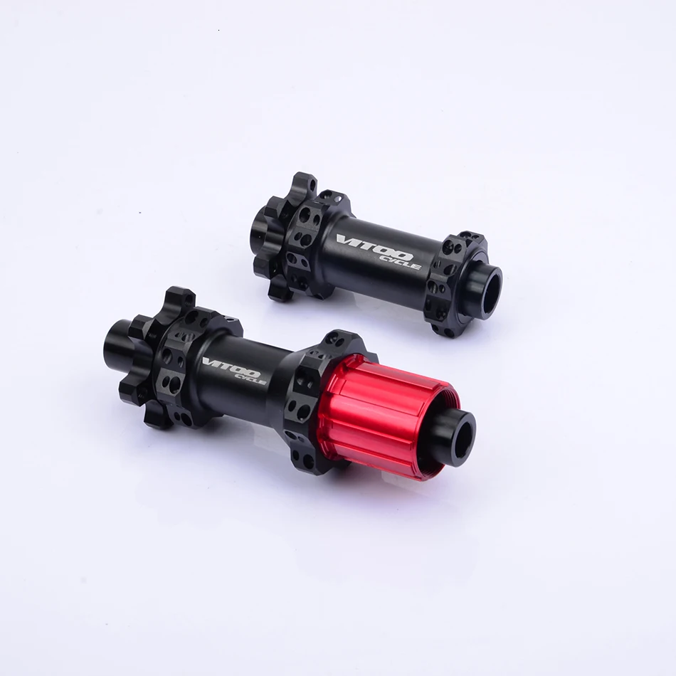 Vitoocycle герметичный подшипник MTB горный велосипед концентратор Quick Release комплект велосипед концентратор 32 отверстия дисковые тормоза 15/12 мм изменить через оси QR дальнего света