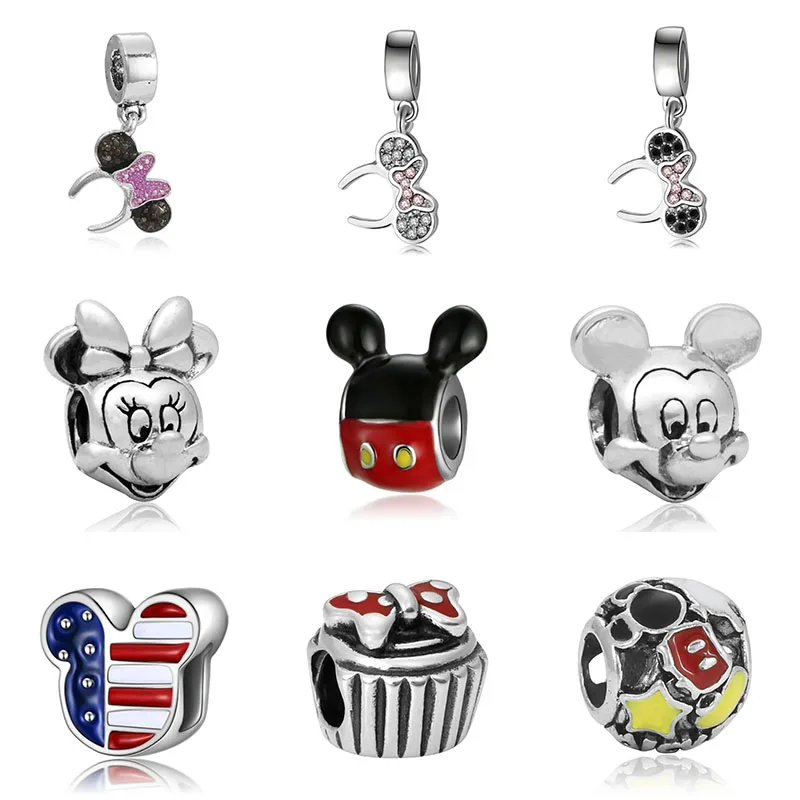 Fit Pandora Bracelet Berloque Beads Mary Poppins Silver 925 Jewelry Bijoux Joyas De Plata Valentine's Day Jewellery Charms | Украшения
