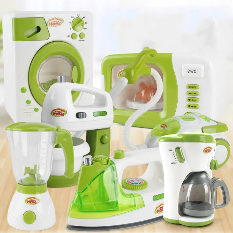 Домашние игрушки маленькая бытовая техника с имитацией Многофункциональный