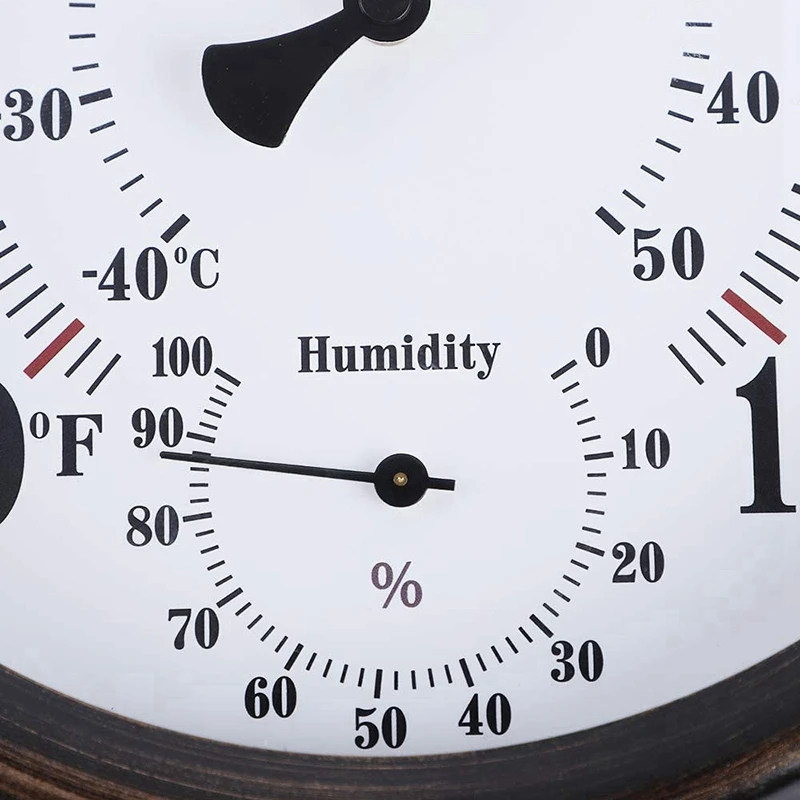 

Indoor and Outdoor Thermometers Wireless Hygrometers Without Batteries Hanging Hygrometers with A Diameter of 20.32cm