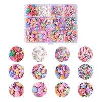 12 styles cute ocean acrylic beads spacer beads for diy earrings necklaces bracelets jewelry making fish shell dolphin scallop