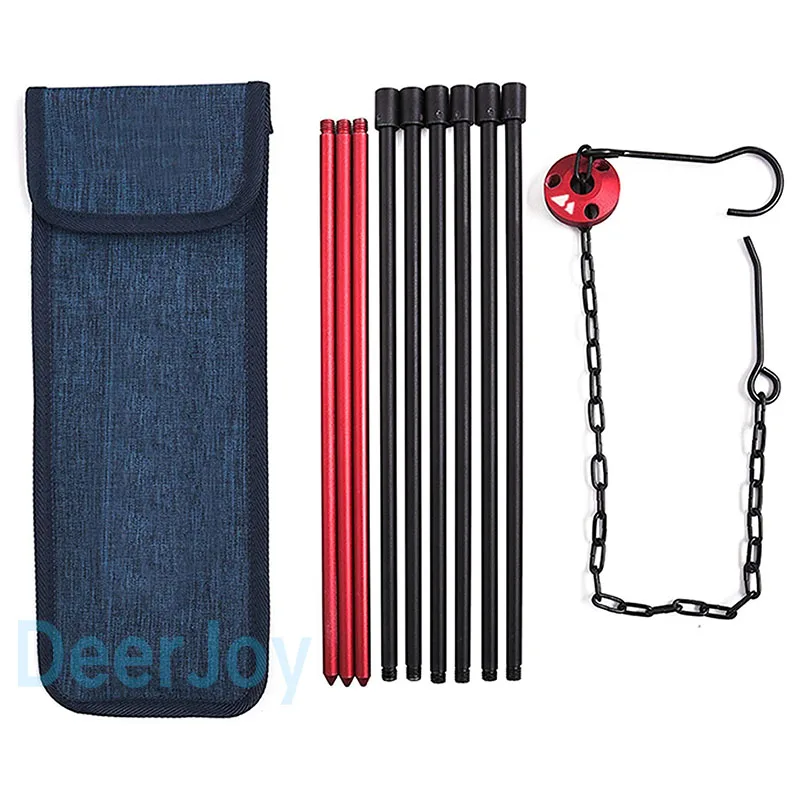 Тренога для кемпинга голландский Штатив духовки Регулируемый мини-штатив гриля