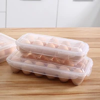 1018 grid egg storage box egg tray with lid kitchen refrigerator egg box egg drop rack egg storage boxes fridge egg organizer