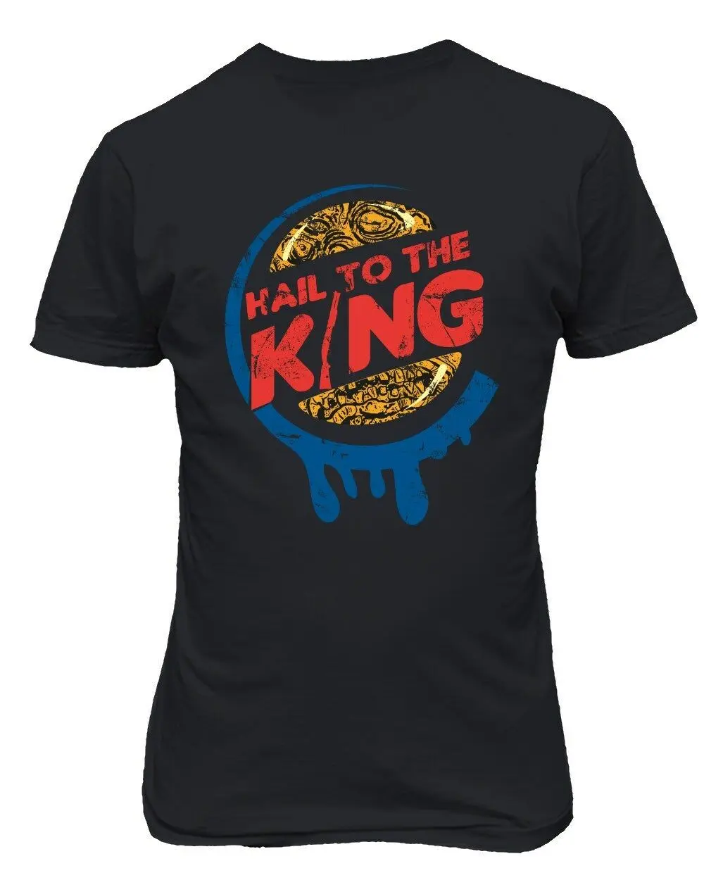 Футболка Dead Hail King Funny Burger Ash Мужская футболка| |