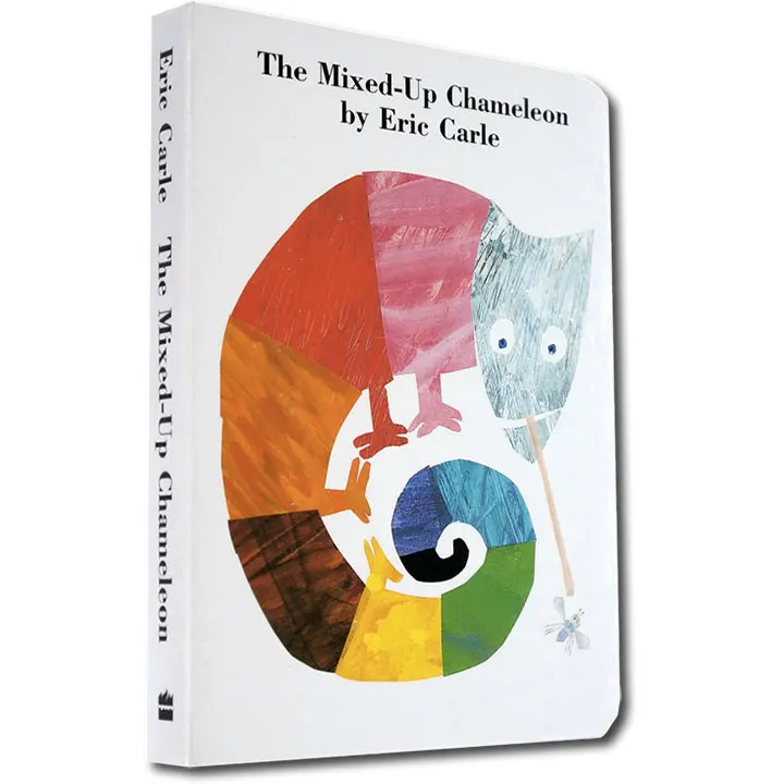 Смешанный Хамелеон от Eric Carle образовательные книги для детей учим английский