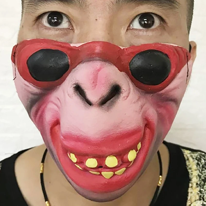 Страшная маска на Хэллоуин забавная латексная монстров костюм для костюма
