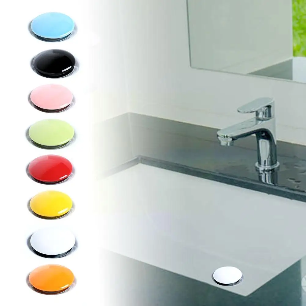 8 цветов заглушка для раковины пробка слива керамическая крышка сливные