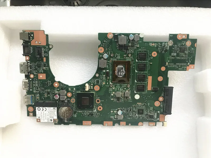 

X502CA for ASUS X502CA X402CA X402C X502C motherboard 4GB-RAM 1007 CPU