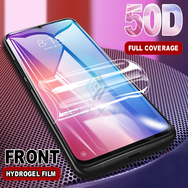 Гидрогелевая пленка 50D для Xiaomi Mi 9 9T 9Lite Redmi Note 5 7 8 Pro 8T S 9S|Защитные стёкла и плёнки