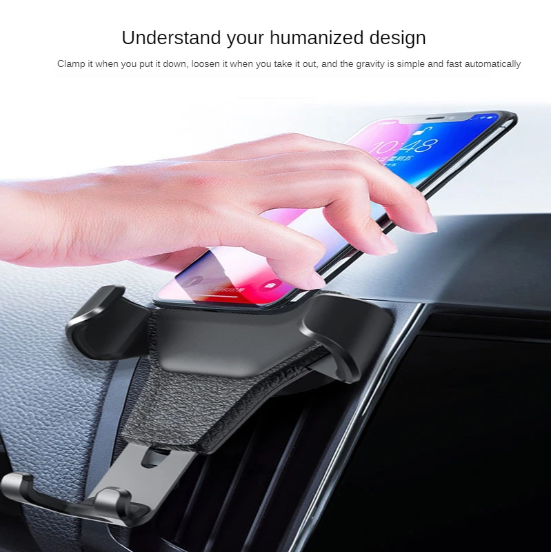 

Car phone holder Gravity automotive device mount 2colors optional car air vent bracket car accessories interior bracket