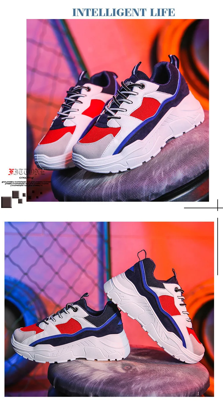 Новинка года; модные теннисные кроссовки на платформе; tenis feminino Dad; обувь из дышащего сетчатого материала; женская повседневная обувь; женские кроссовки; большой размер 43