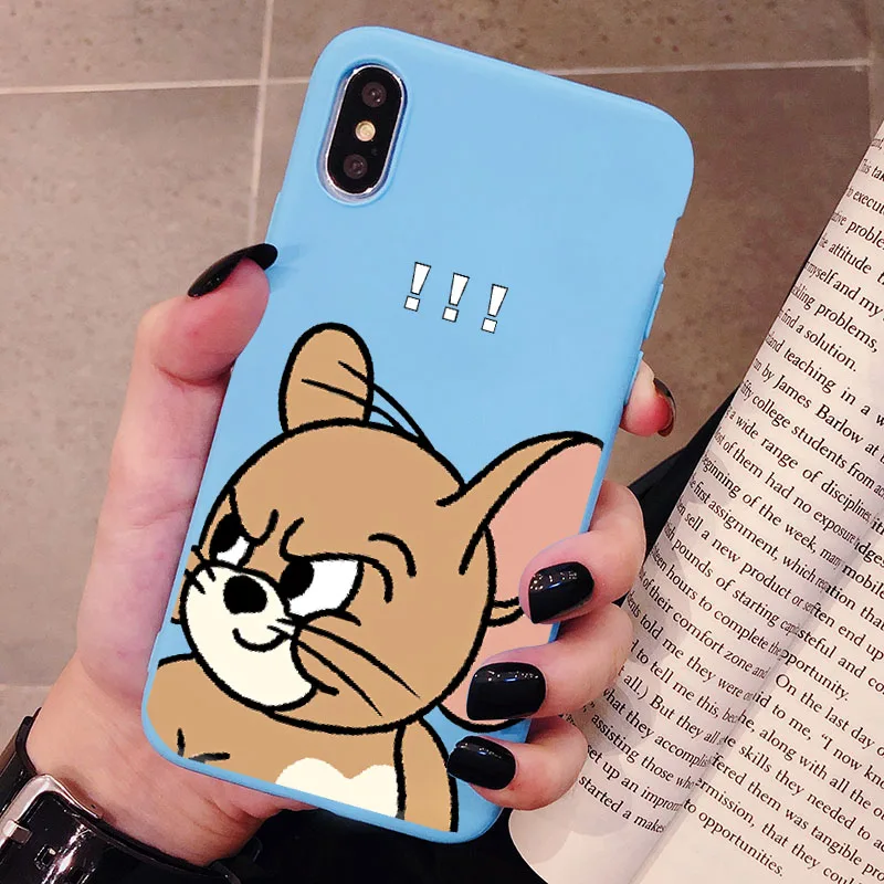 Чехол для телефона с рисунком Тома Джерри huawei P30 P20 P10 Pro Lite Plus матовый Силиконовый