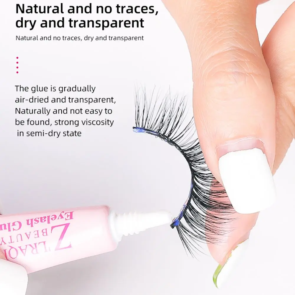 

Easy To Remove Makeup Tools Non-irritating Firm Eyelid Setting False Eyelash Glue Mini Glue False Eyelashes Supplies