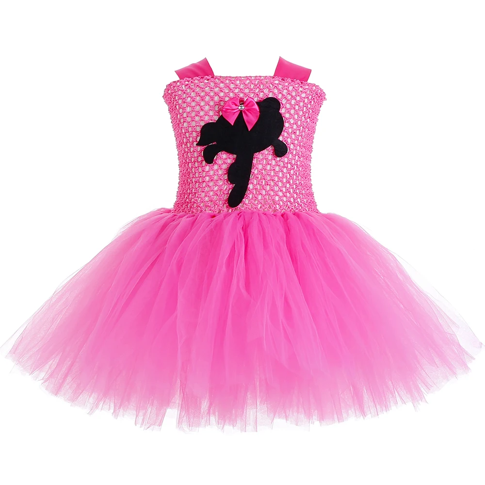 Детское платье для девочек ярко-розовое синее зеленое летающее детские платья