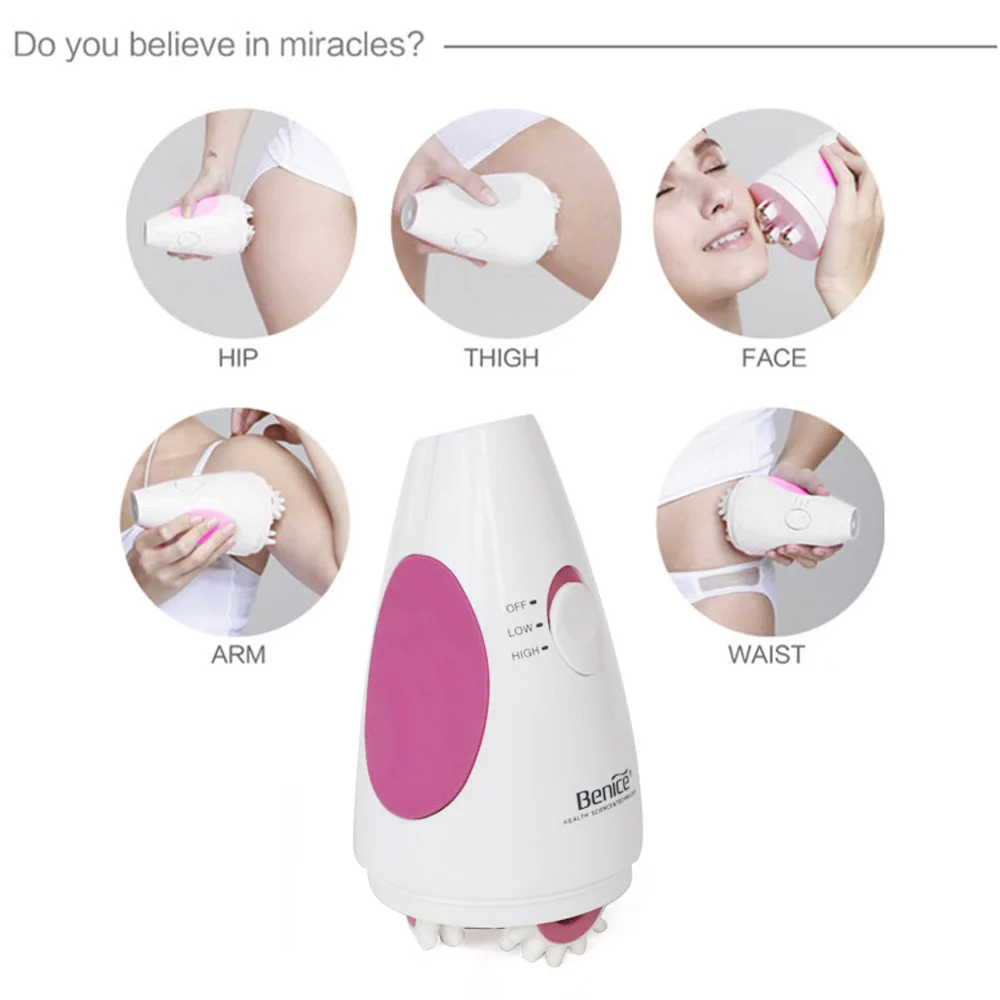 

Massage Lose Weight Machine Roller Instrument Abdominal Exercise Handle-held Massage Machine Full Body Slimming Massage Tool
