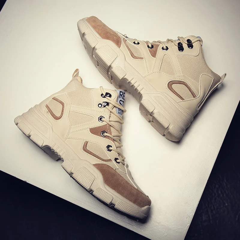 Мужская и женская мужская легкая дышащая походная обувь ботинки в стиле ретро