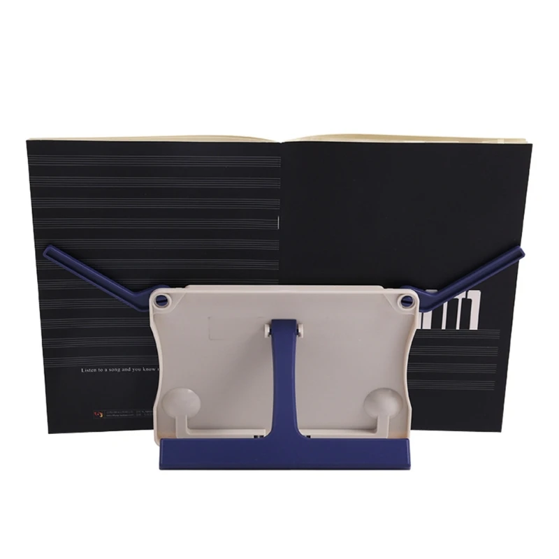 Portable Book Holder Shelf Reading Stand Document Sheet Music Folding Cookbook Tablet Organizer Rest Rack |