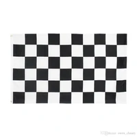 free shipping 3x5ft 90x150cm motorcycle checkered flag racing signal flags banners polyester race flags and banners for victory