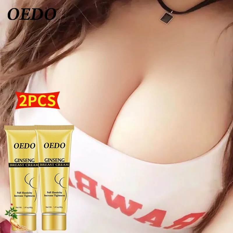 

2pcs Elasticity Breast Enlargement Cream Promote Boobs Lifting Breast Enhancement Cream Bust Fast Growth Boobs Firming Body Care