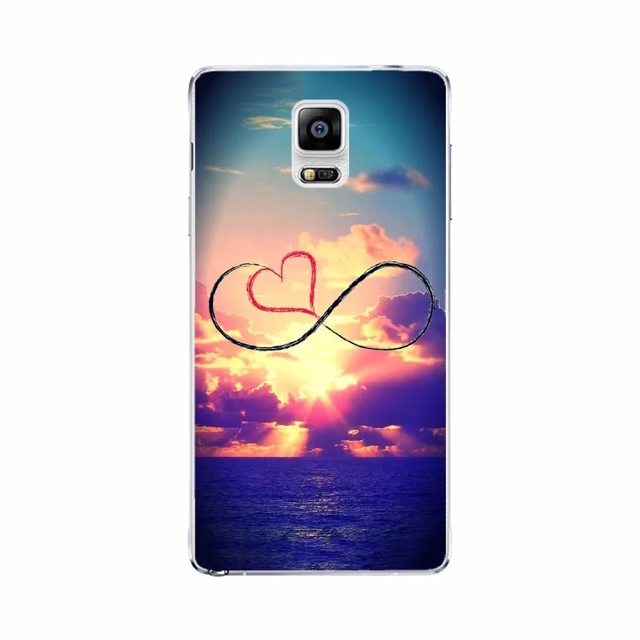 Чехол для Samsung Galaxy Note 4 Note4 силиконовый мягкий ТПУ чехол-накладка N9100 чехол