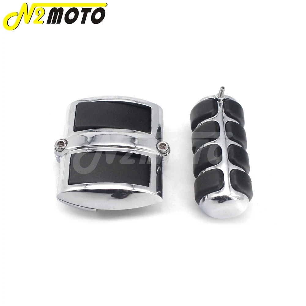 Накладка на педаль тормоза мотоцикла Yamaha V-Star для Harley Dyna FXDWG Wide Glide Fat Bob FXDF Sportster XL883