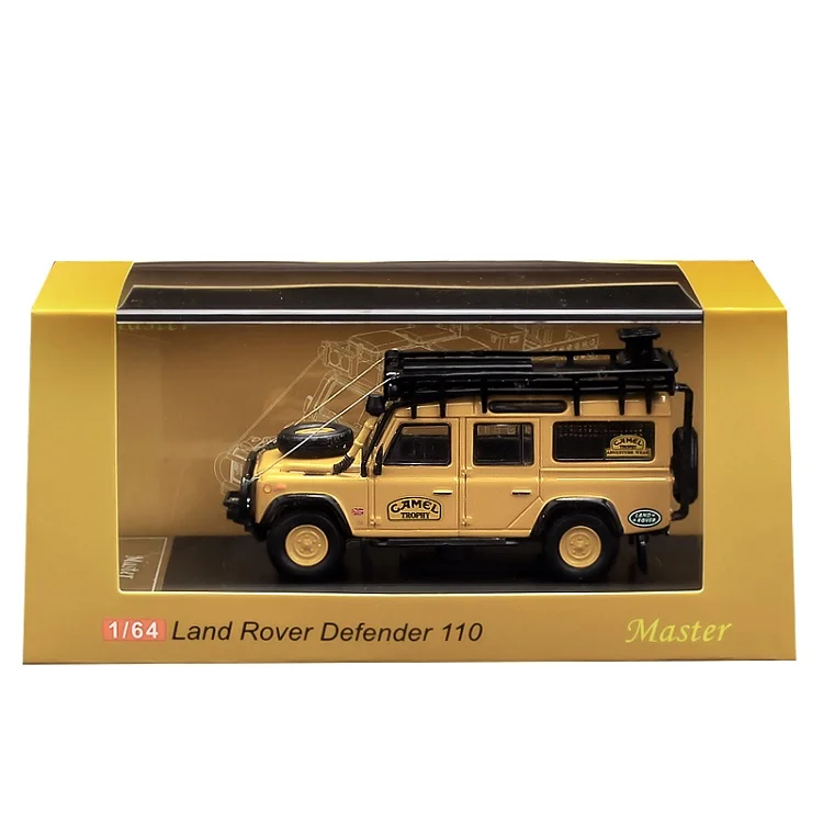 Модель автомобиля под давлением Master 1:64 Land Rover Defender 110 Regular/Muddy Edition | Игрушки и хобби