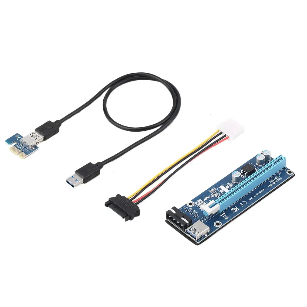 0 3/0 6/1 м Профессиональный PCIE 1X к 16X расширитель переходника карты адаптер для
