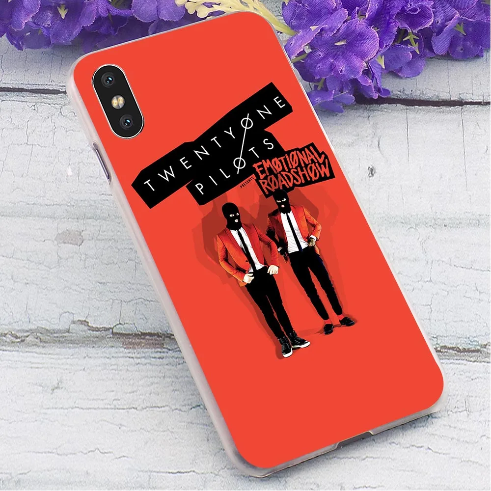 Гибридный чехол для телефона Twenty One Pilots чехол для iPhone 6 5 5S SE 6 S/6 6S Plus 7 8/7 8 Plus X XS XR Xs Max