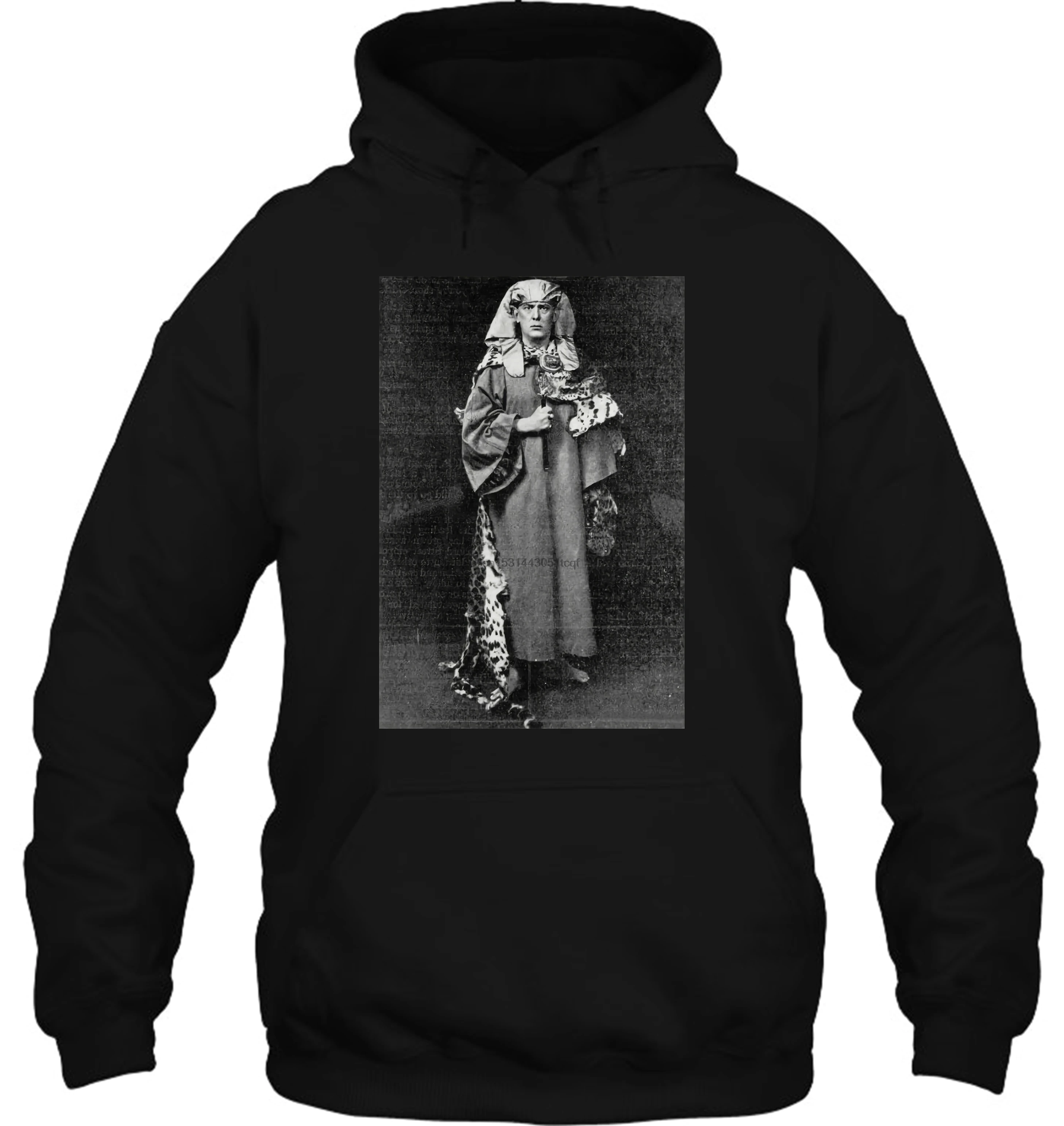 Мужская толстовка с капюшоном Aleister Crowley Pharoah рубашка 74 мужская сатанинская