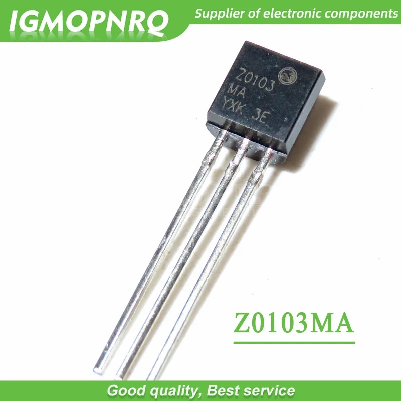 10 шт. Z0103MA Z0103 TO92 Triac новый оригинальный|c c| |