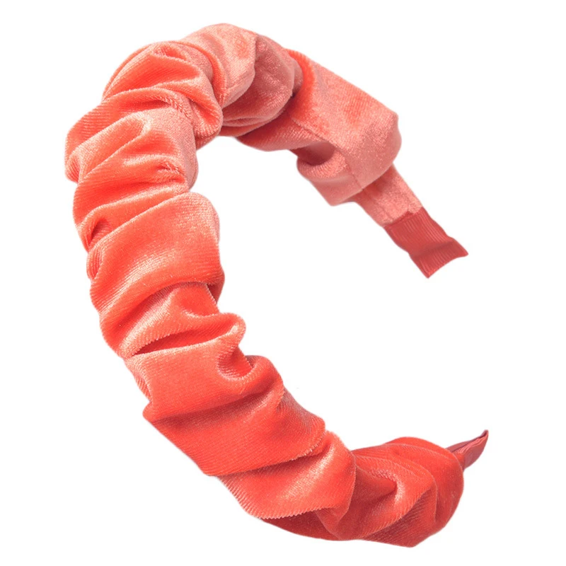 

New Velvet Covered Solid Color Headband for Women Korean Style Ladies Soft Headband Headpiece Hair Accessories High Quality