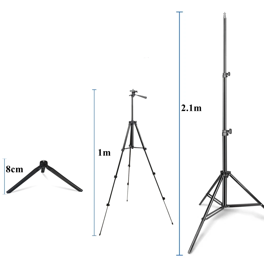 Кольцевой светильник Rgb лампа кольцо круглого сечения с Штатив для смартфона