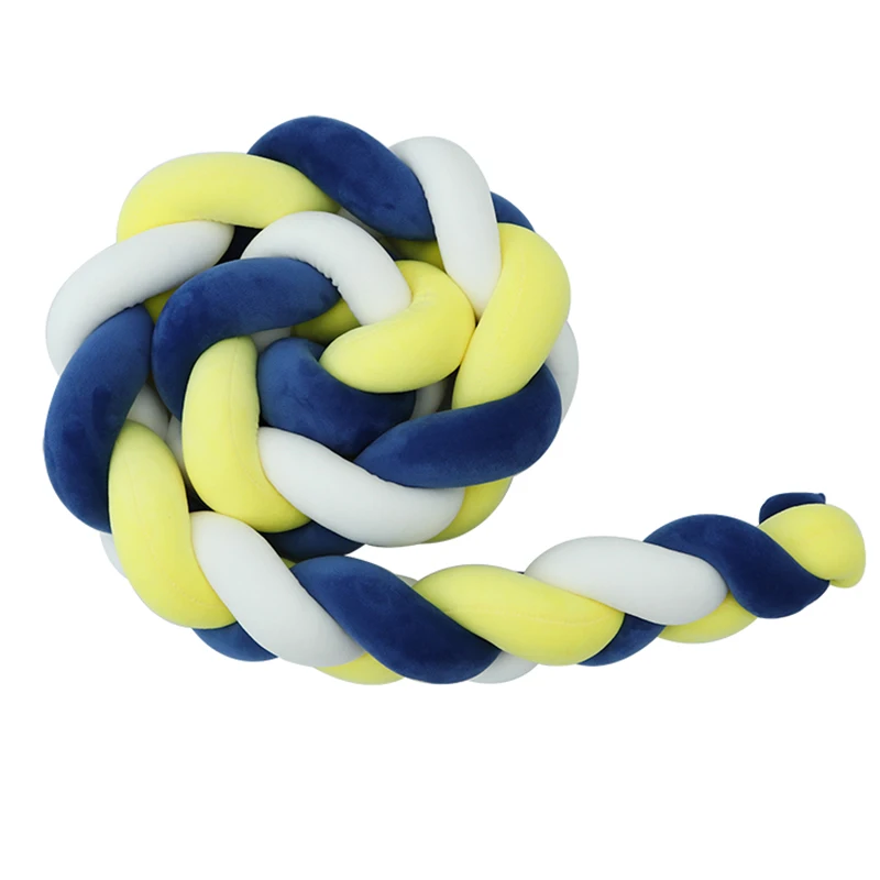 1 5 м/2 м/3 м узелковая подушка для новорожденной кровати бампер длинный узел