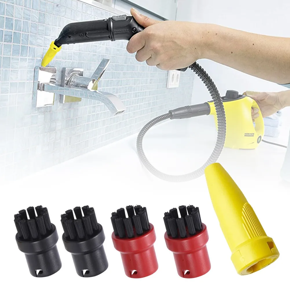 

Nozzle Round Brush Steam Cleaning Kit For Karcher Steam Cleaner SC Series SC 1 2 3 4 5 SI 4 SG 4 Powerful Nozzle Of Steam Engine