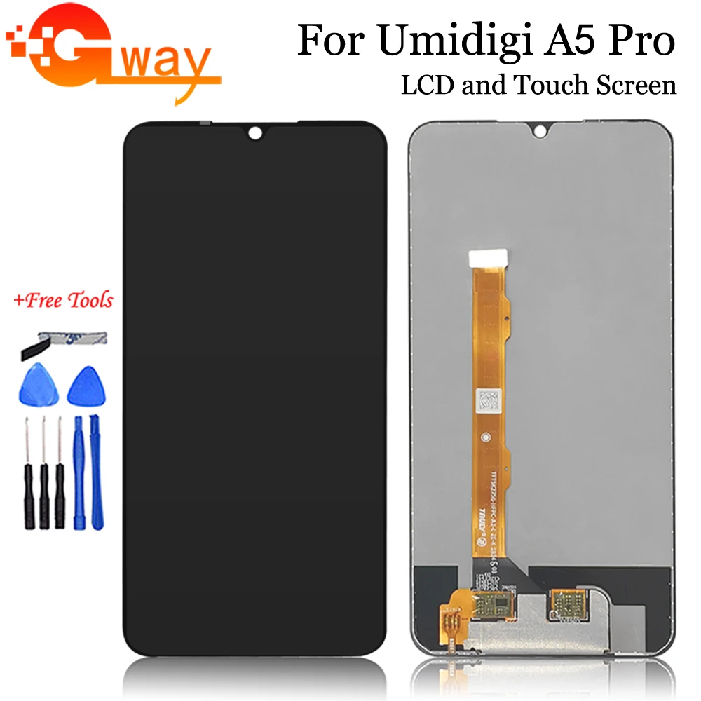 6 3 дюймовый ЖК дисплей для UMIDIGI A5 Pro + кодирующий преобразователь сенсорного