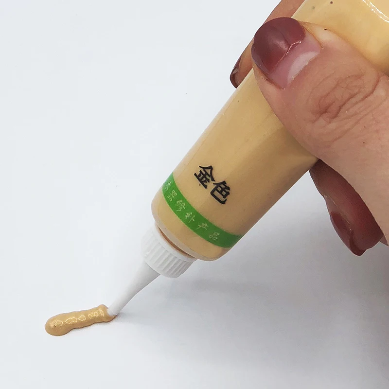 Золотая краска для удаления царапин мебели 18 г ремонта пола полировки деревянной