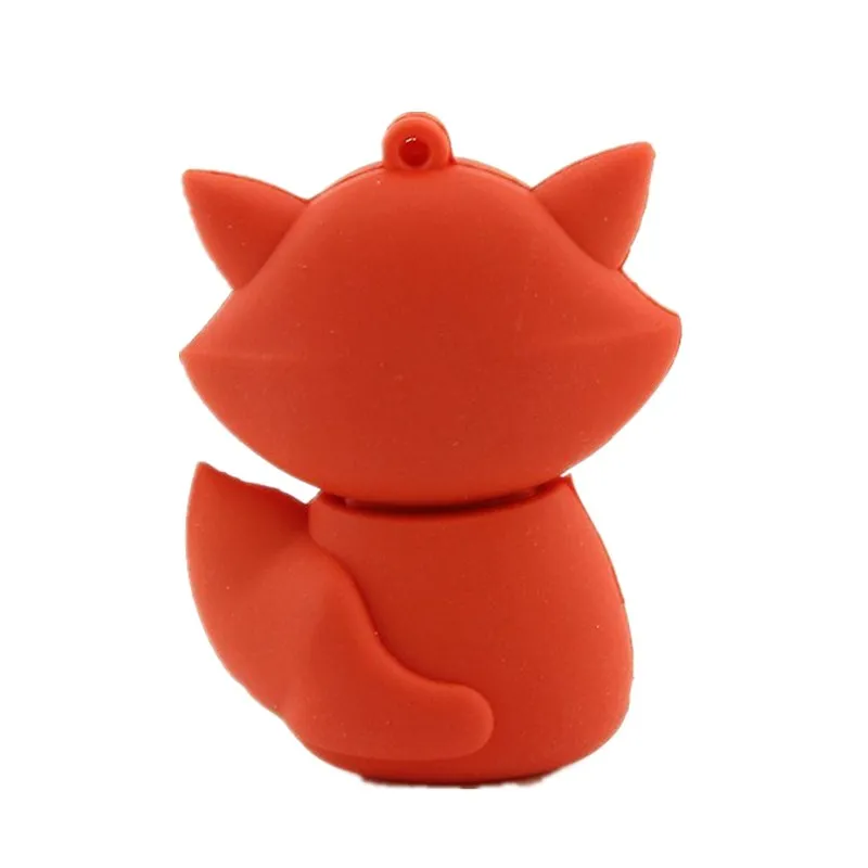 Usb флеш-накопитель Red Fox с мультяшным животным 4 ГБ 8 16 32 64 128 256 | Компьютеры и офис