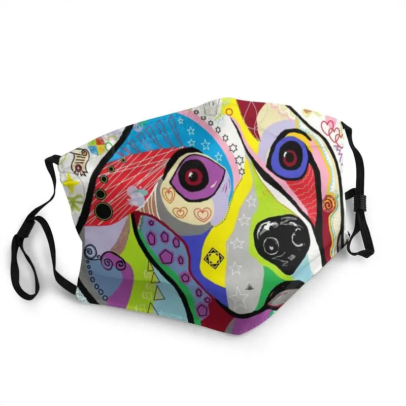 

Beagle Dog Mask Anti Dust Reusable Animal Face Mask Protection Cover Adult Respirator Mouth-Muffle