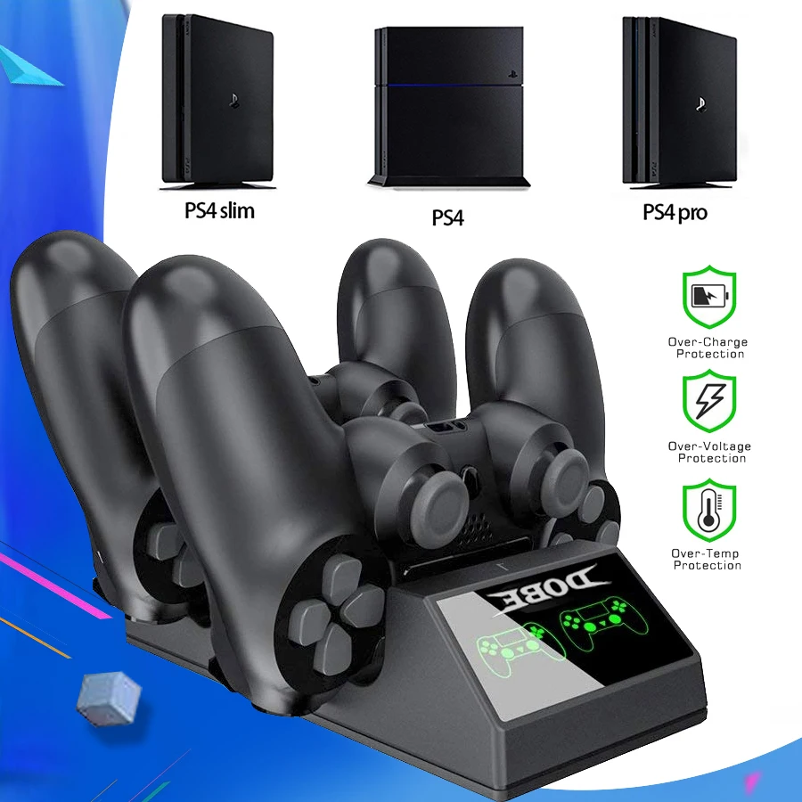 Зарядное устройство для PS4/Pro/Slim USB-контроллер быстрая зарядка док-станция игровой