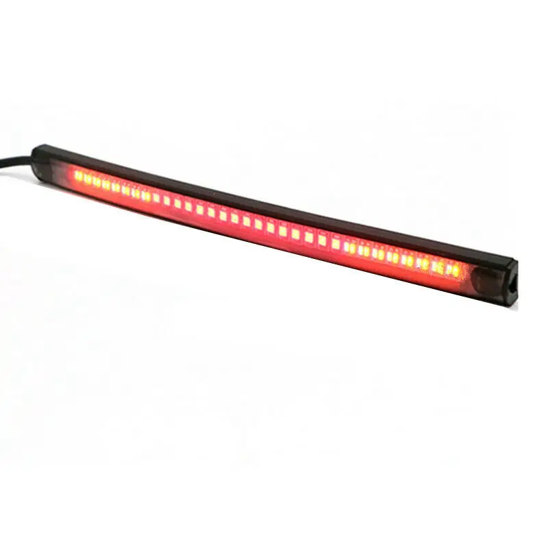 Задний стоп-сигнал поворота для мотоцикла светодиодная лента номерного знака