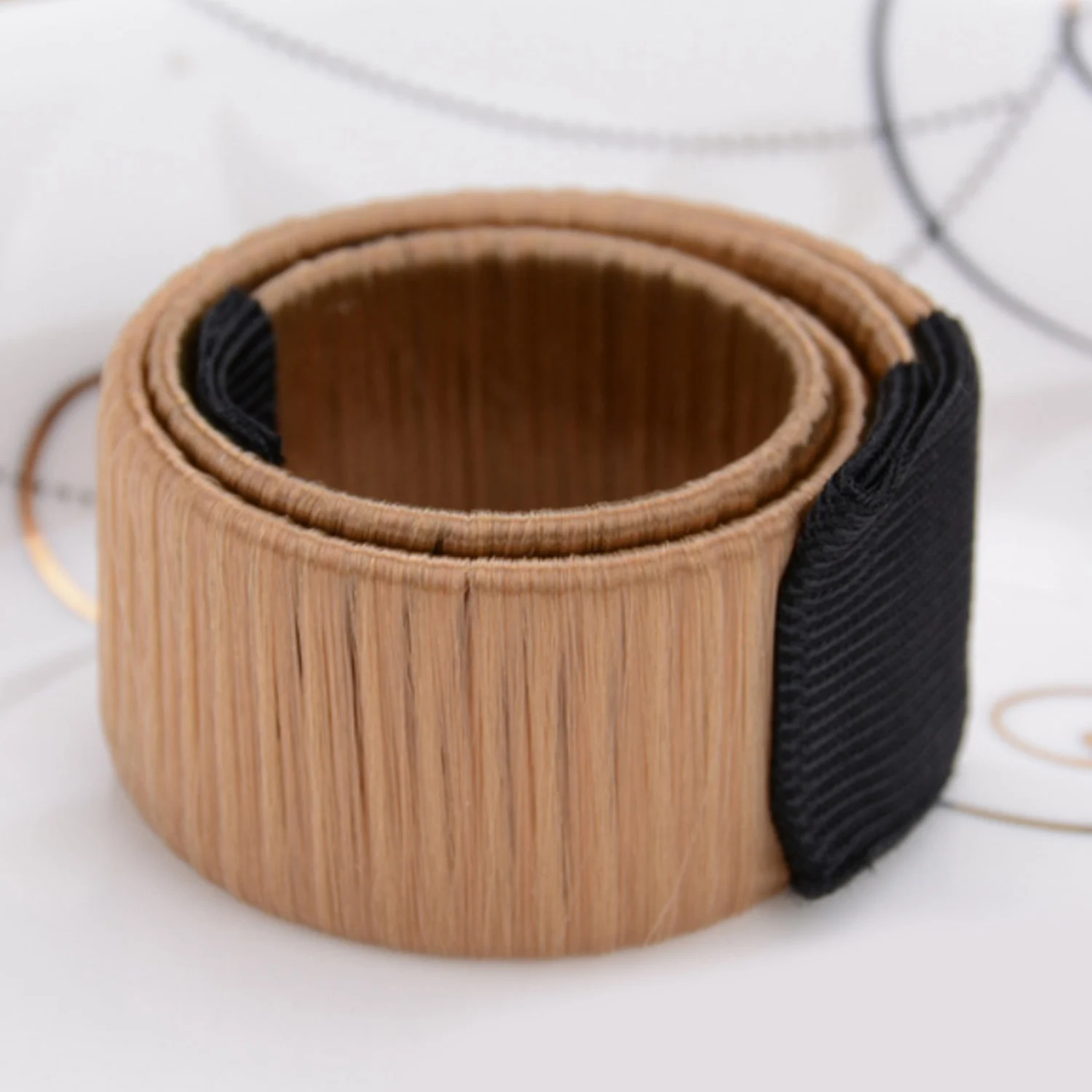 6 шт. Сделай Сам DIY бигуди для волос резинка формирования хвостика Donut клип