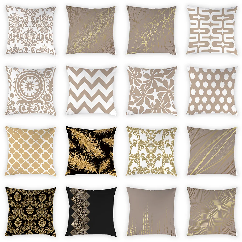 Линии узор Наволочка на подушку ПИЧ скин Наволочки диван Спальня декоративные